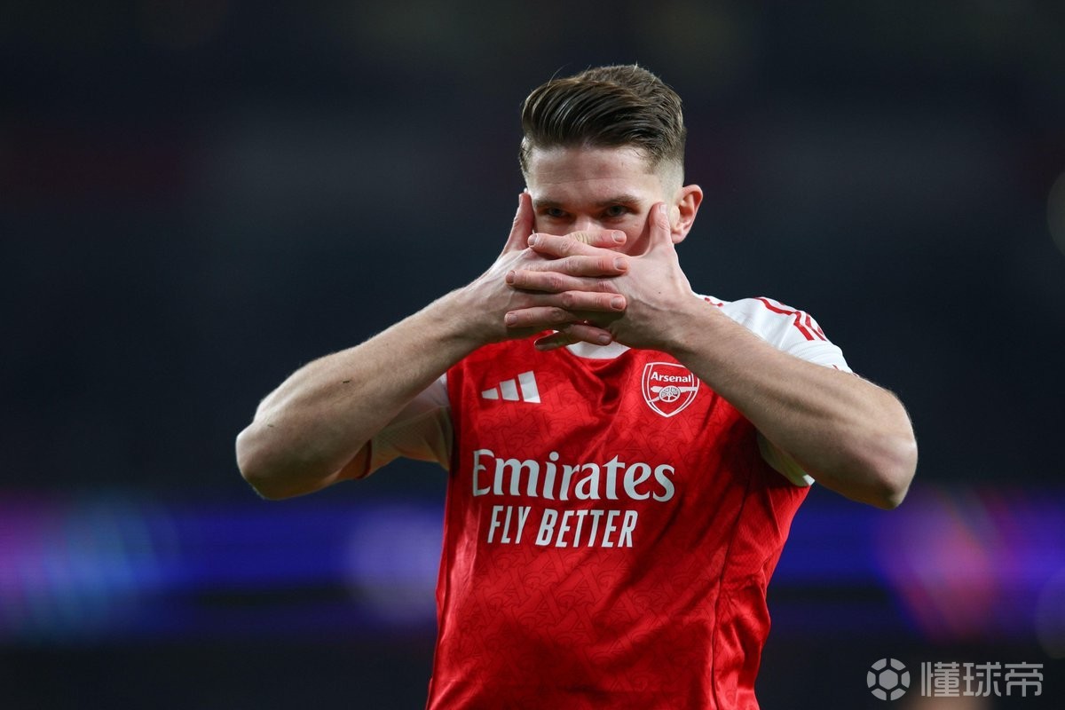 哲凯赖什2026年已打入5球，同期没有其他英超球员比他更多