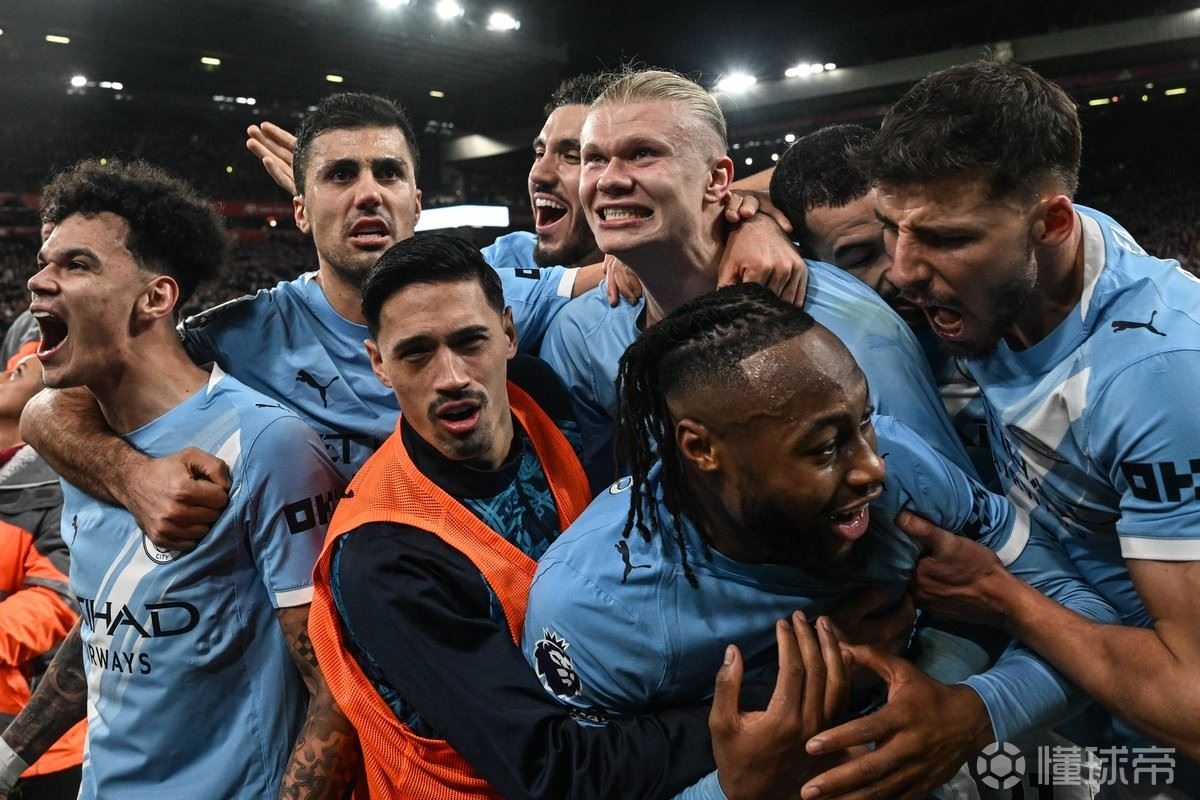 曼城英超客战利物浦第三次取胜，其中两次在瓜帅治下