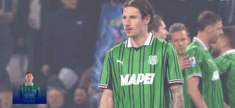 第55分钟，国米进球后马蒂奇对裁判表达不满，两黄变一红被罚下