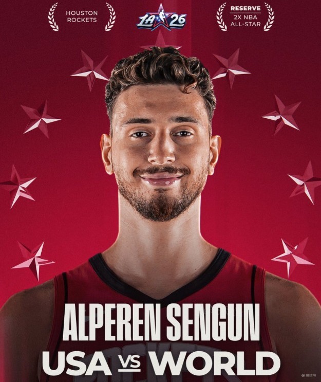 官方：申京顶替受伤的亚历山大，进入NBA全明星世界队