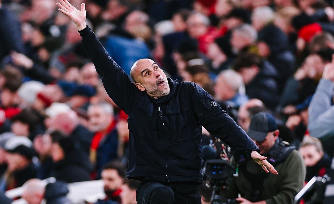 瓜迪奥拉：为我们的胜利感到骄傲；索博的任意球真漂亮