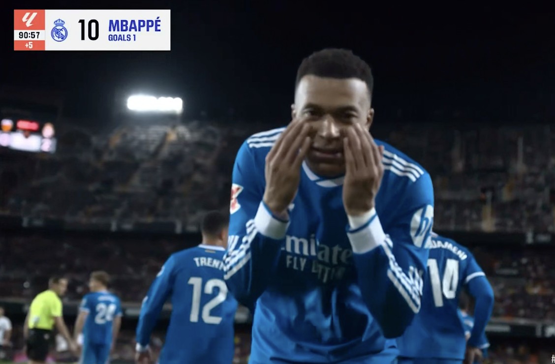 延续进球状态,姆巴佩各项赛事连续6场比赛取得进球