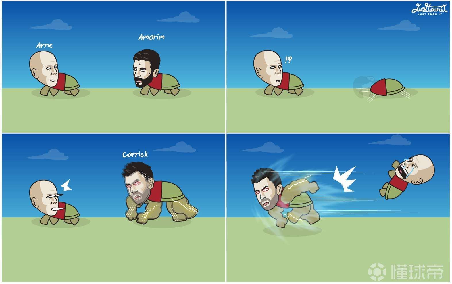 双红羁绊 一对（）两头（） Liverpool & Man Utd