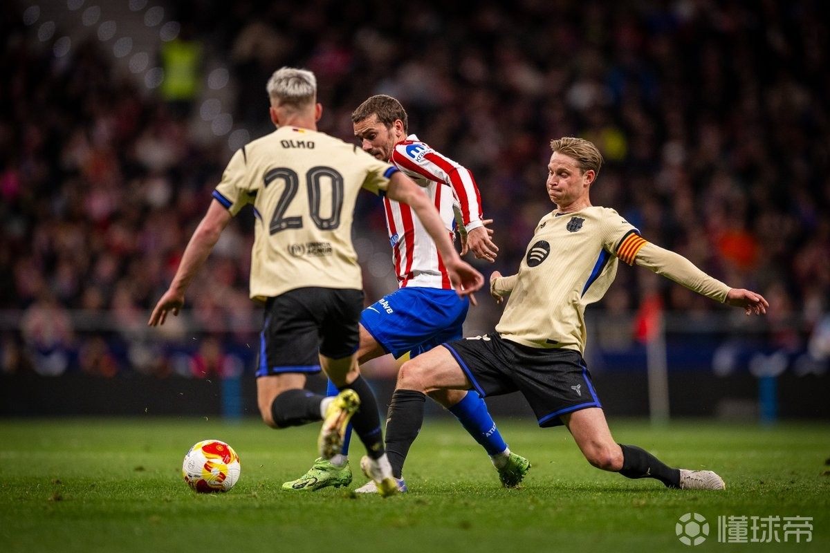 0-4落后马竞，巴萨自1953/54赛季以来首次上半场落后4+球