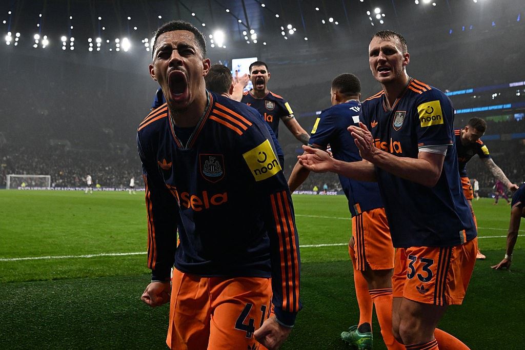 62场28胜，热刺是纽卡队史英超赢球场次最多的对手