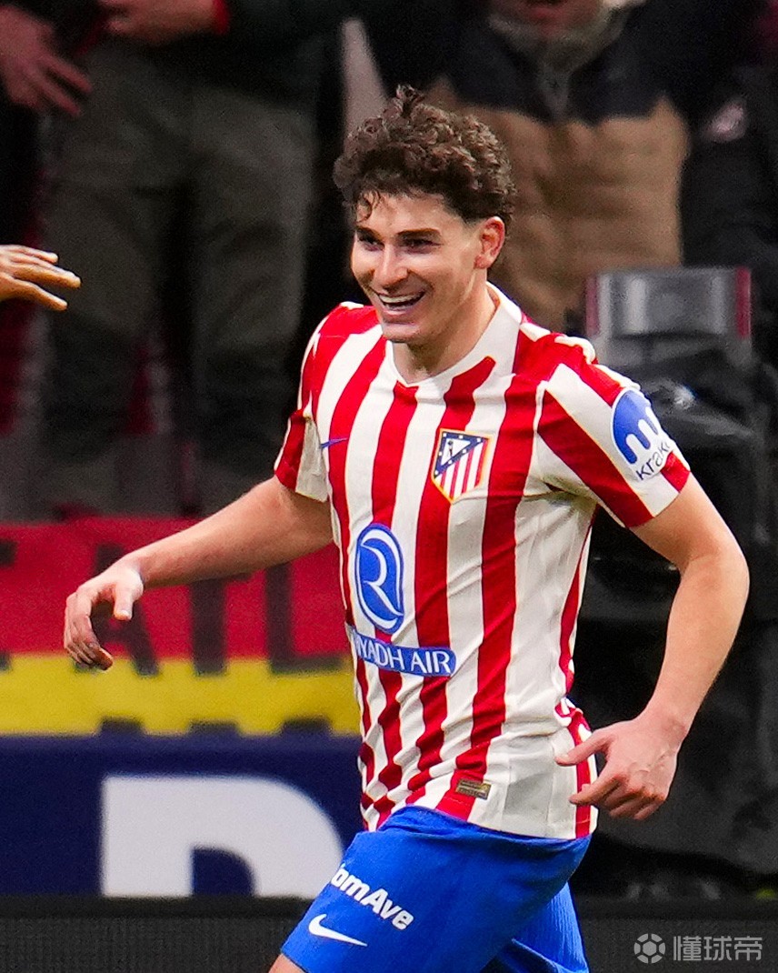 攻破巴萨大门，阿尔瓦雷斯结束连续11场进球荒