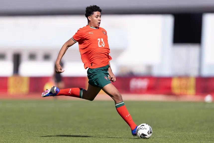 阿尔加维杯：U16葡萄牙3-0日本U16，迷你罗替补出场