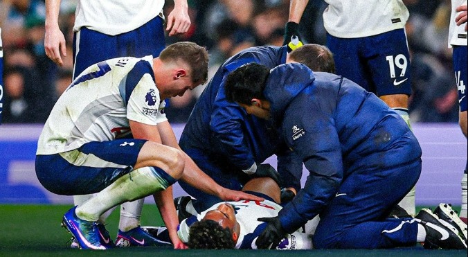 热刺官方：奥多贝尔左膝前十字韧带断裂，将接受手术治疗