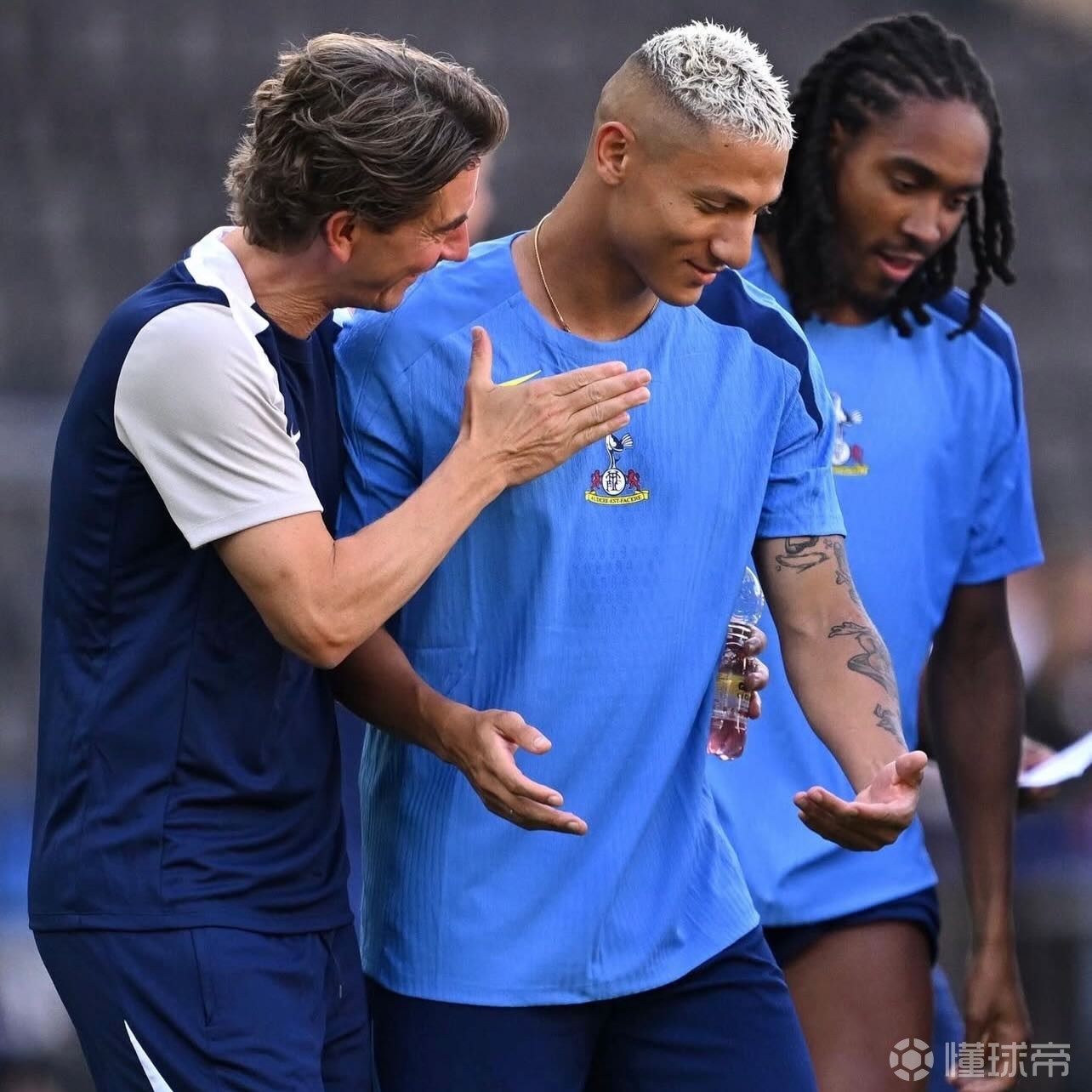 里沙利松告别弗兰克：感谢教练所做的一切