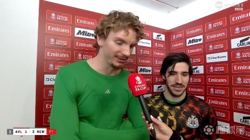 沃尔特马德：昨天我对托纳利说他从来不进球，结果今天进了俩