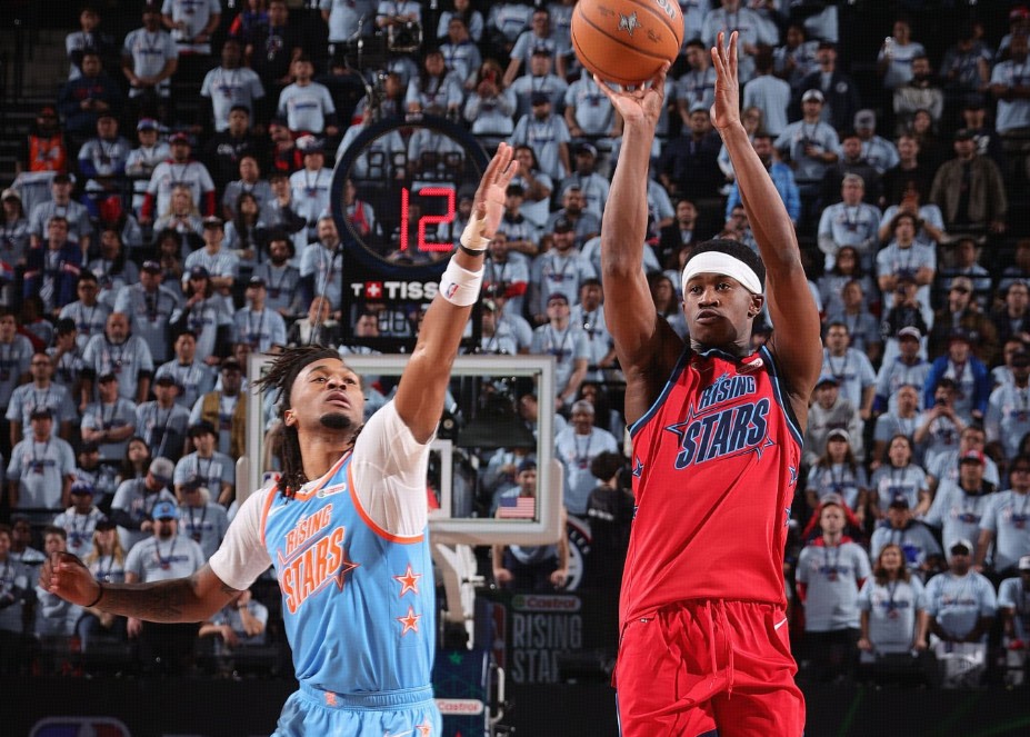 连场绝杀，76人新秀VJ-埃奇库姆荣获本届全明星新秀赛MVP