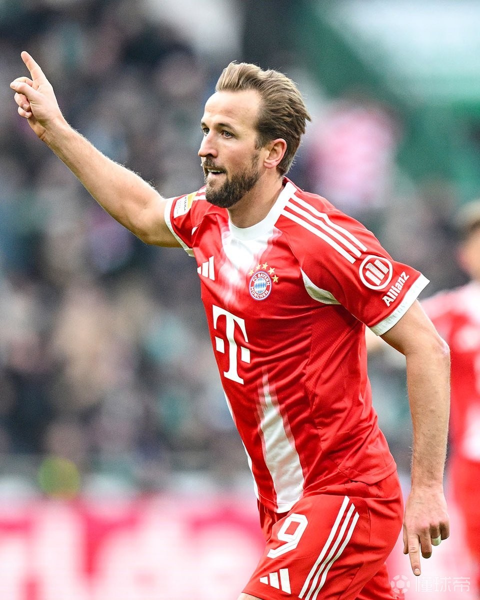 凯恩达成五大联赛生涯300球里程碑，成历史第九人