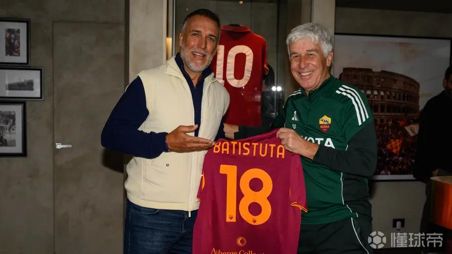巴蒂重返罗马:23年后再回来很感慨,当年效力罗马的岁月很美好