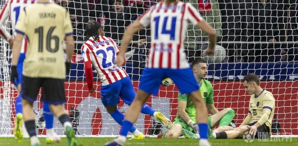 本赛季巴萨上半场已丢31球，在欧洲五大联赛中排名第1