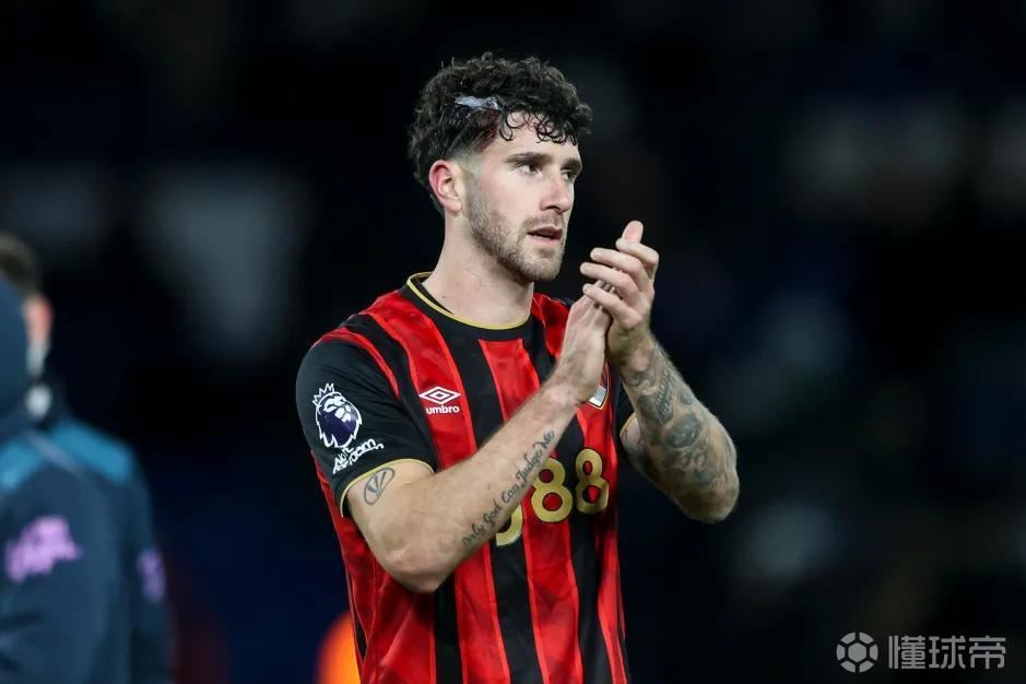 斯基拉：伯恩茅斯中卫塞内西准备在赛季末合同到期后离队