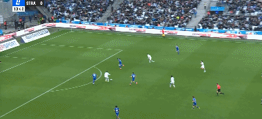 半场:马赛1-0斯特拉斯堡,格林伍德破门建功