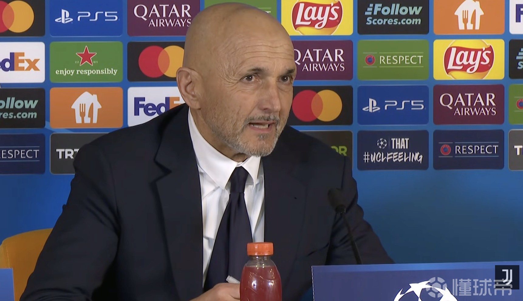 斯帕莱蒂：没想到齐沃称卡卢卢为傻瓜；明天比赛要更多掌控球权