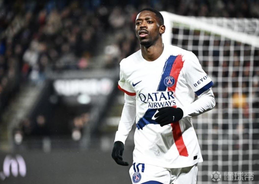 记者：登贝莱、内维斯进入巴黎欧冠附加赛首回合的名单