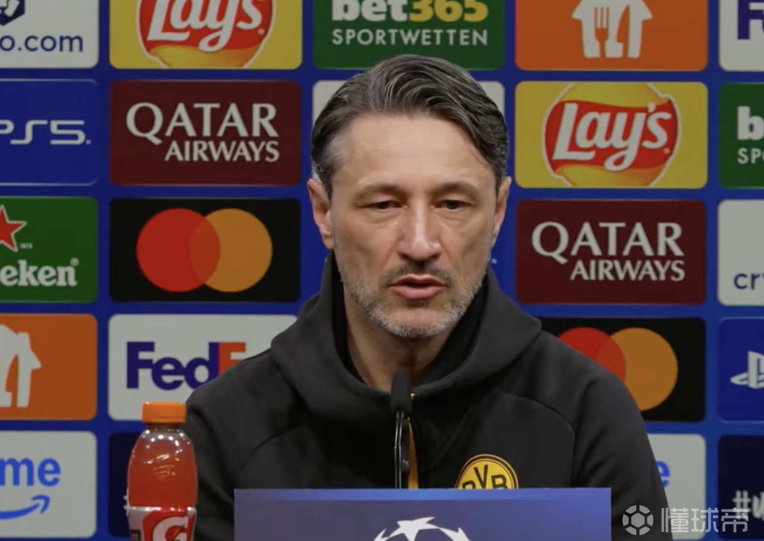 科瓦奇：伤了很多中后卫？要有创造力，我们会想到解决方案的