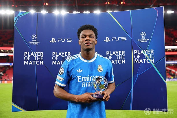 中场大闸，楚阿梅尼当选本菲卡vs皇马全场最佳