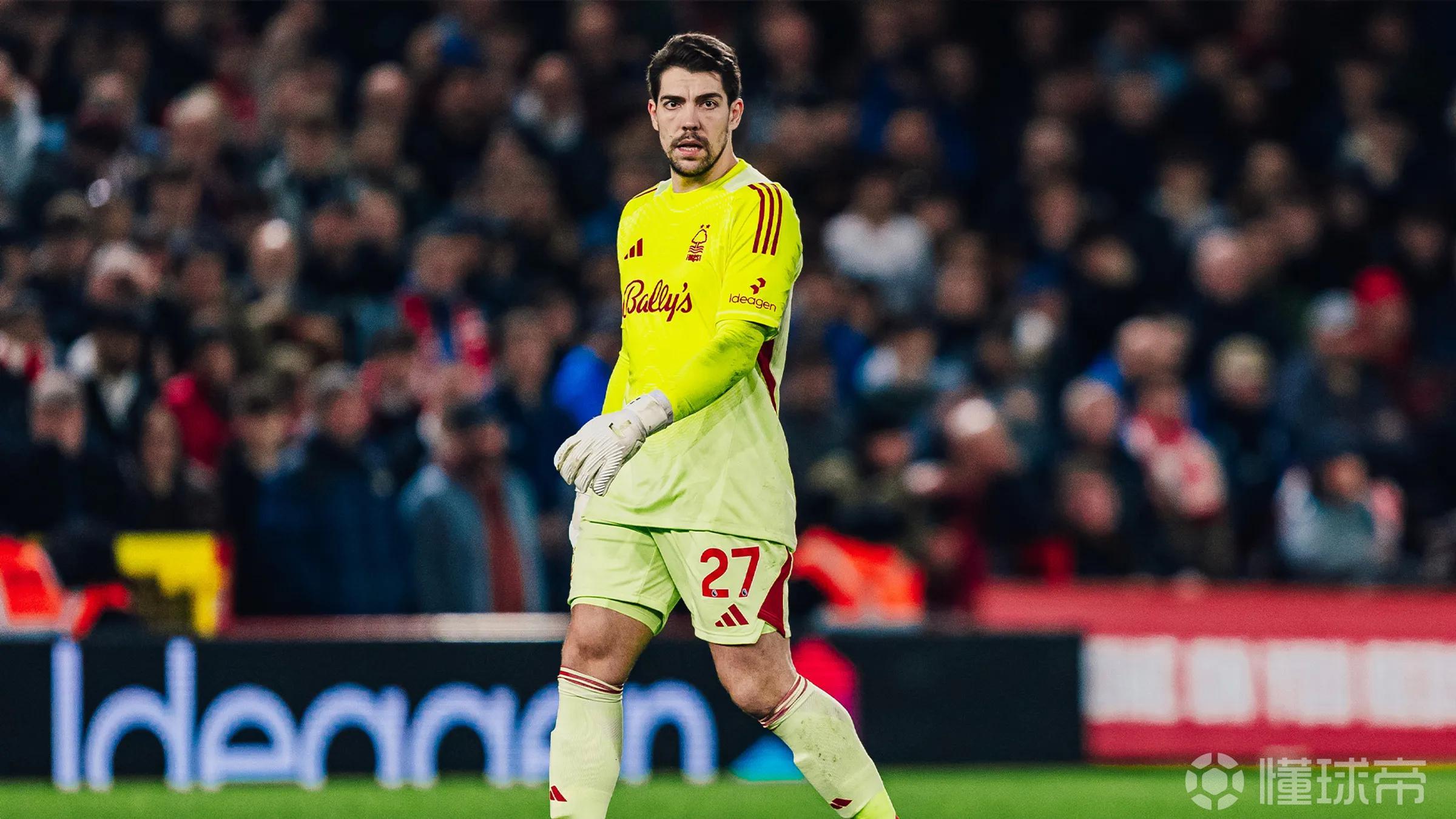 森林官方：将奥尔特加补报入欧联杯名单，他可出战费内巴切