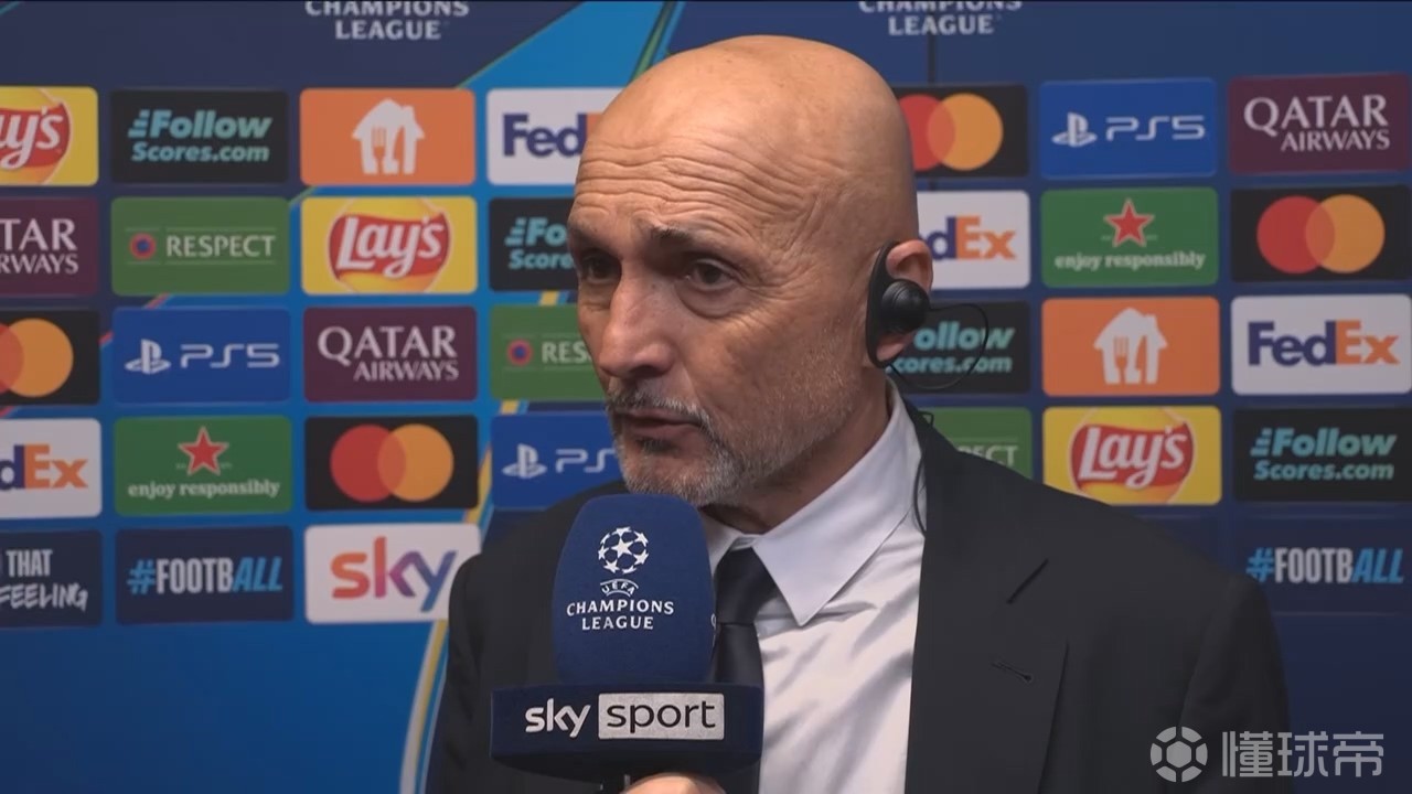 斯帕莱蒂：今天我们简直是倒退了三步；换坎比亚索是因为黄牌