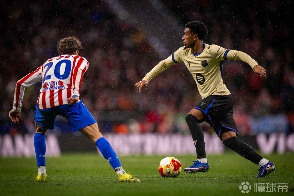 0-4马竞,巴萨自2023年4月0-4皇马以来首次单场净负4球