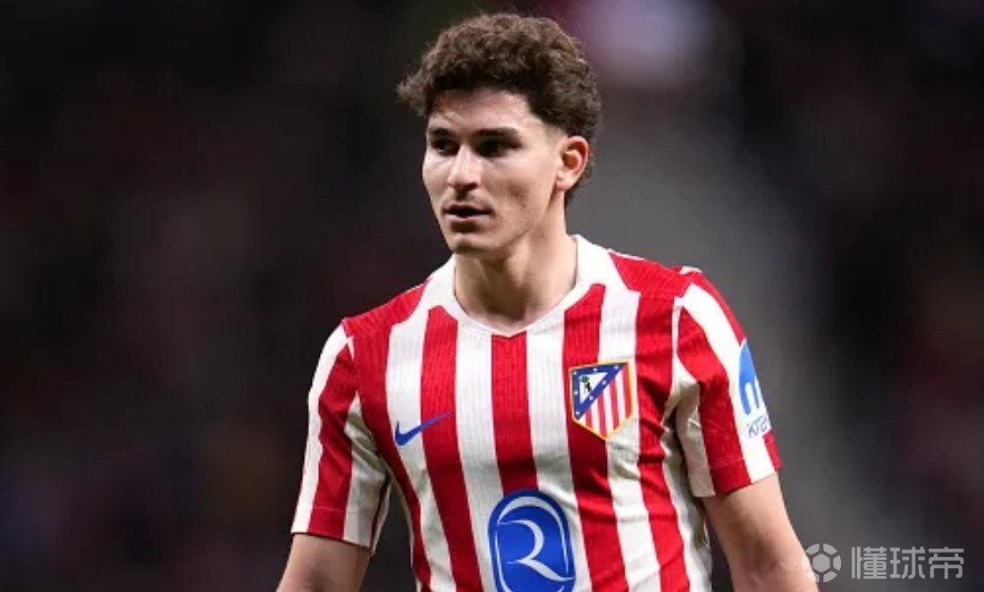 阿尔瓦雷斯23次欧冠首发进16球，从未连续3次首发都未能破门