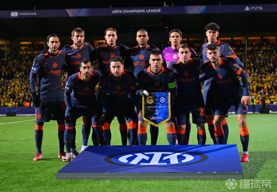 意甲俱乐部近6场欧冠淘汰赛丢21球,其中国米4场丢14球