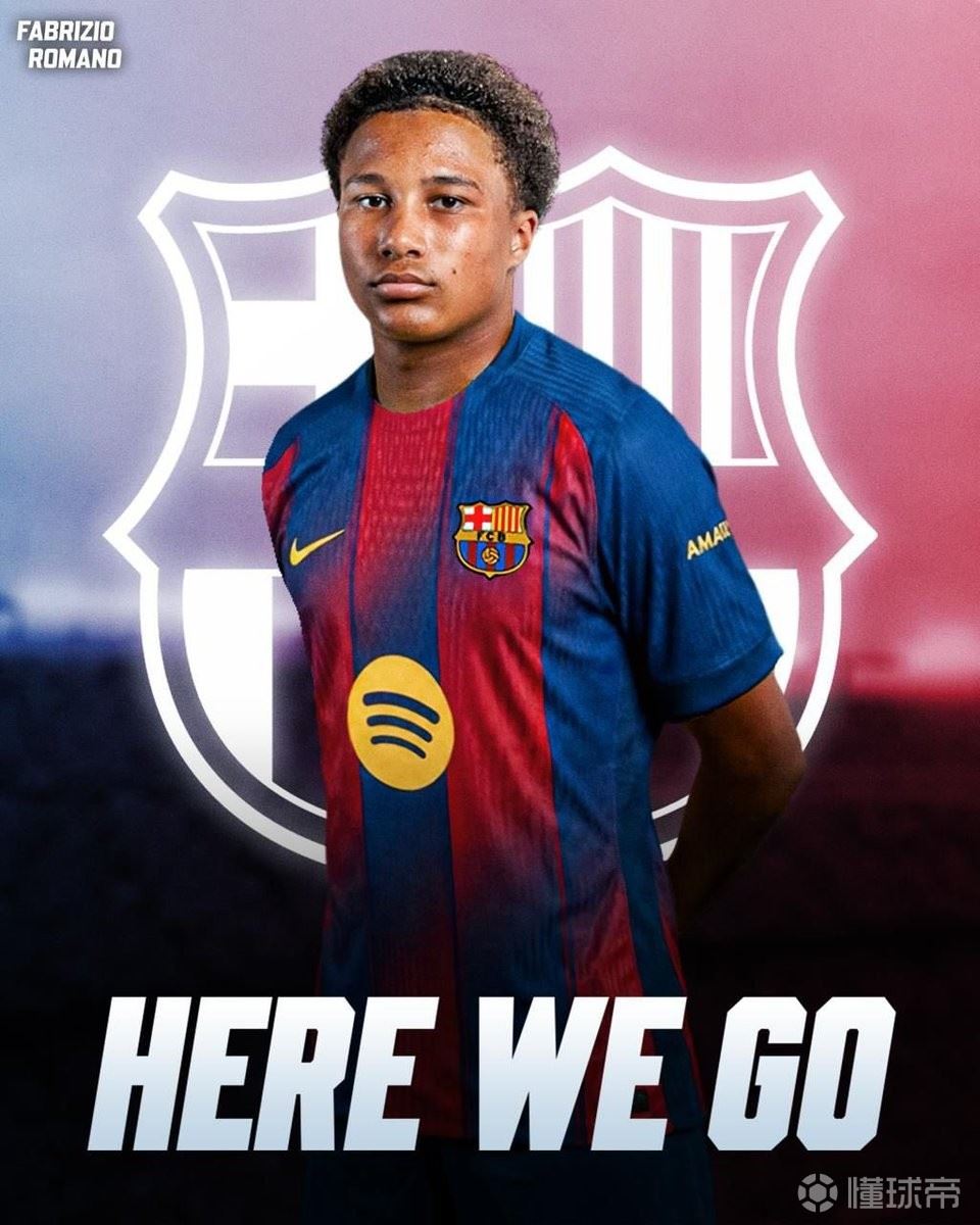 HWG！罗马诺：巴萨签诺维奇16岁边锋阿杰伊-塔瓦雷斯