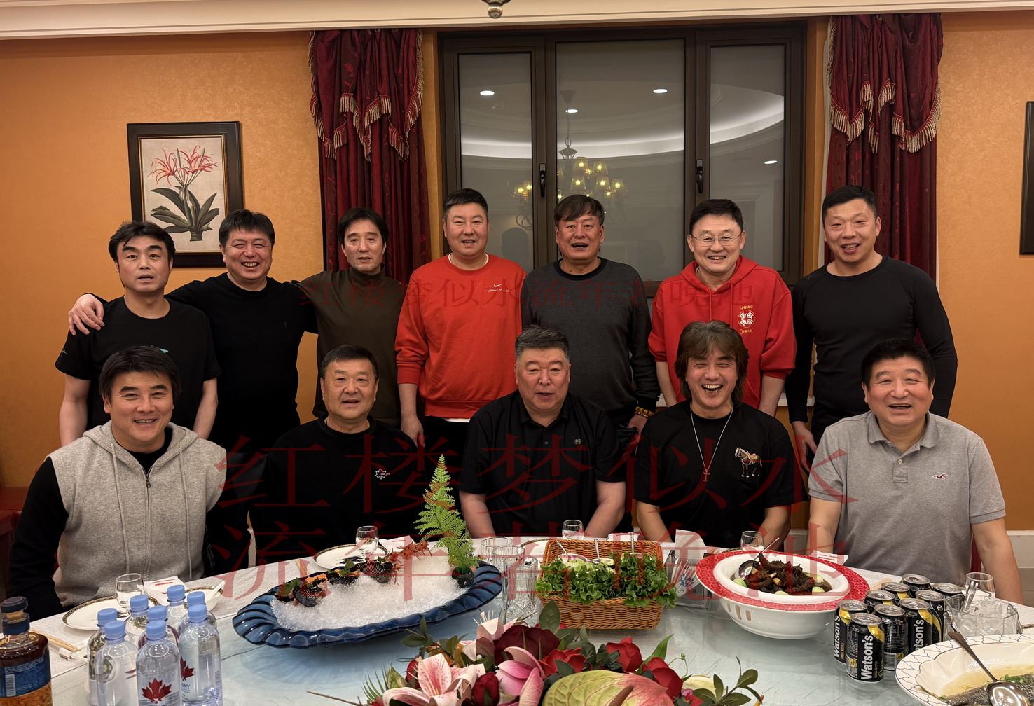 大连万达名将春节小聚，李明+孙继海归队，2人任职大连英博