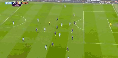 第27分钟，哈兰德助攻，奥赖利头槌破门，曼城2-1