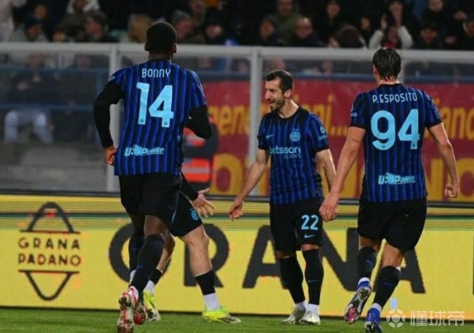 国米本赛季意甲15次利用角球情况得分，同期五大联赛第一