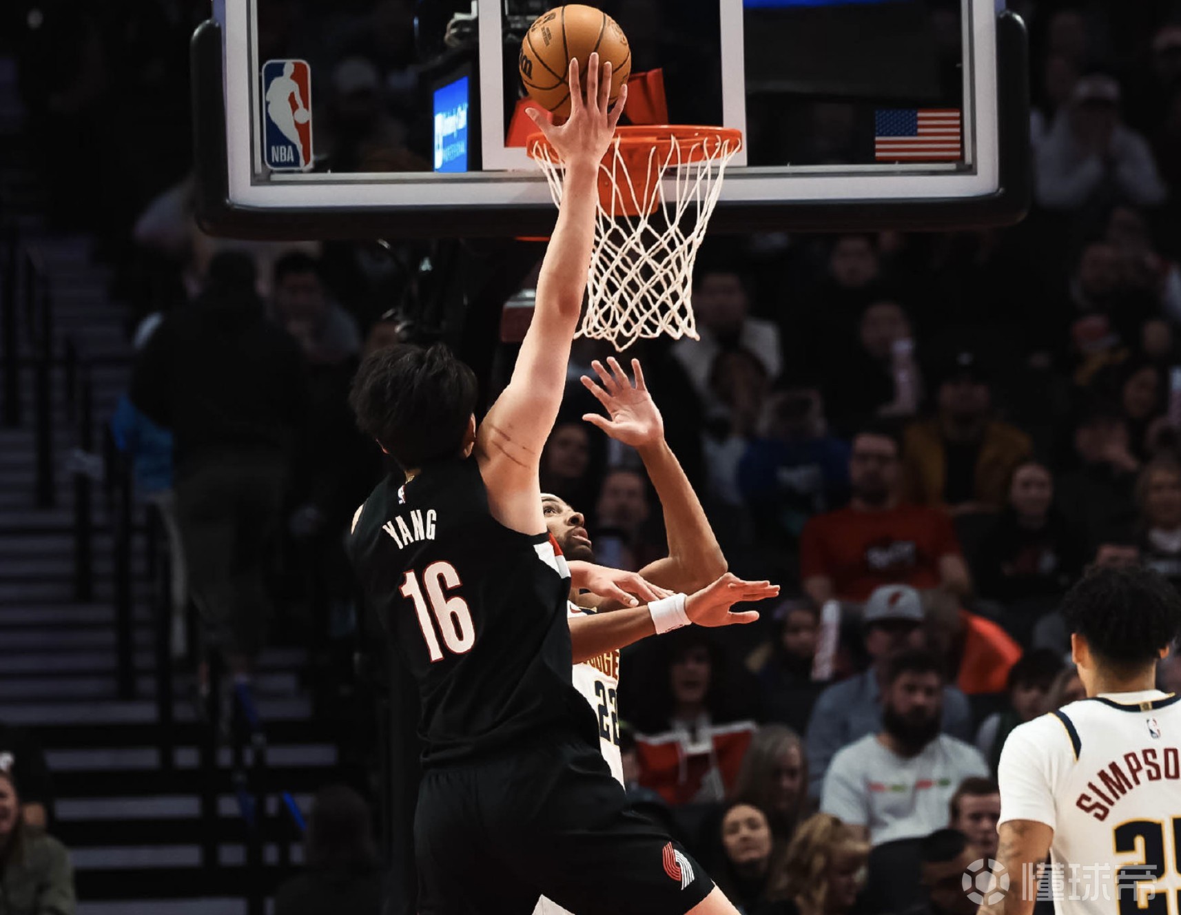 状态一般，杨瀚森投篮4中1罚球6中2得到4分1篮板1盖帽