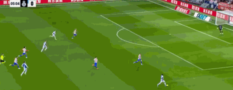 半场战报：马竞1-1西班牙人，卡雷拉斯破门，瑟洛特扳平