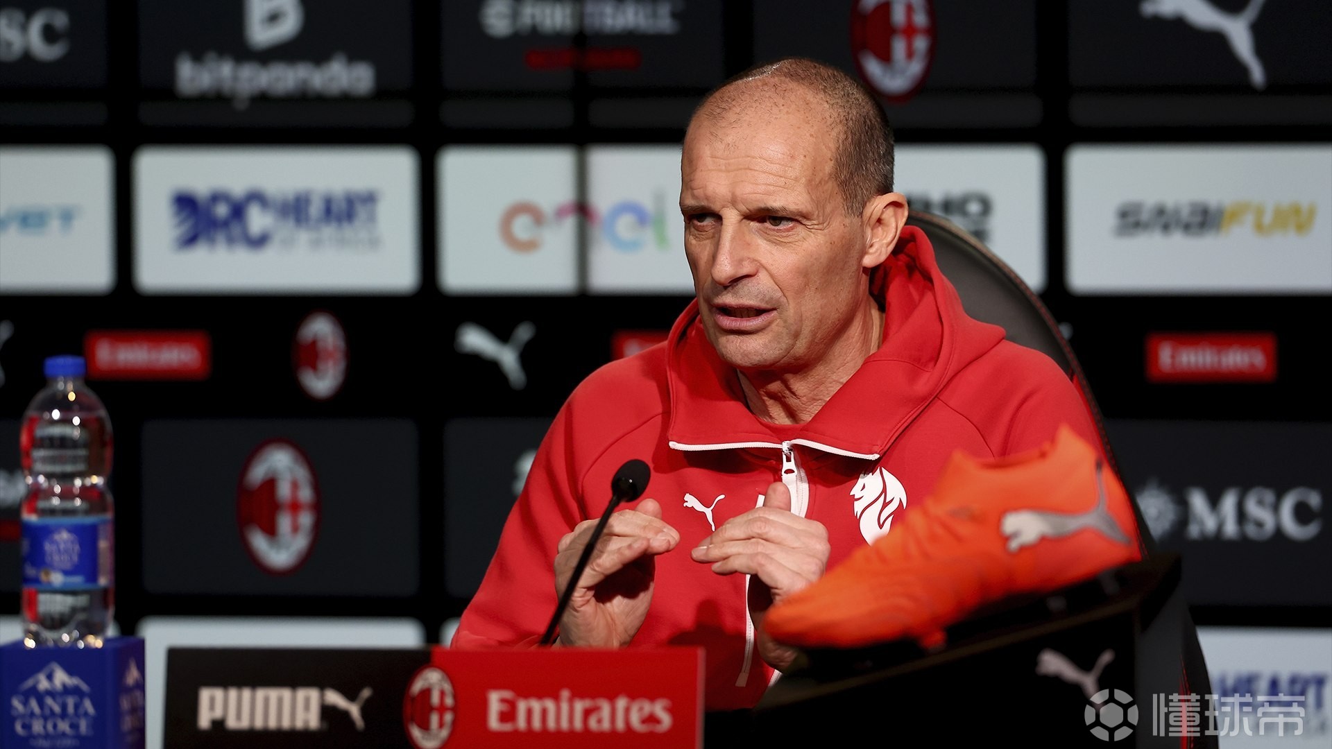 阿莱格里：我认为国米能突破90分，他们是冠军最大热门