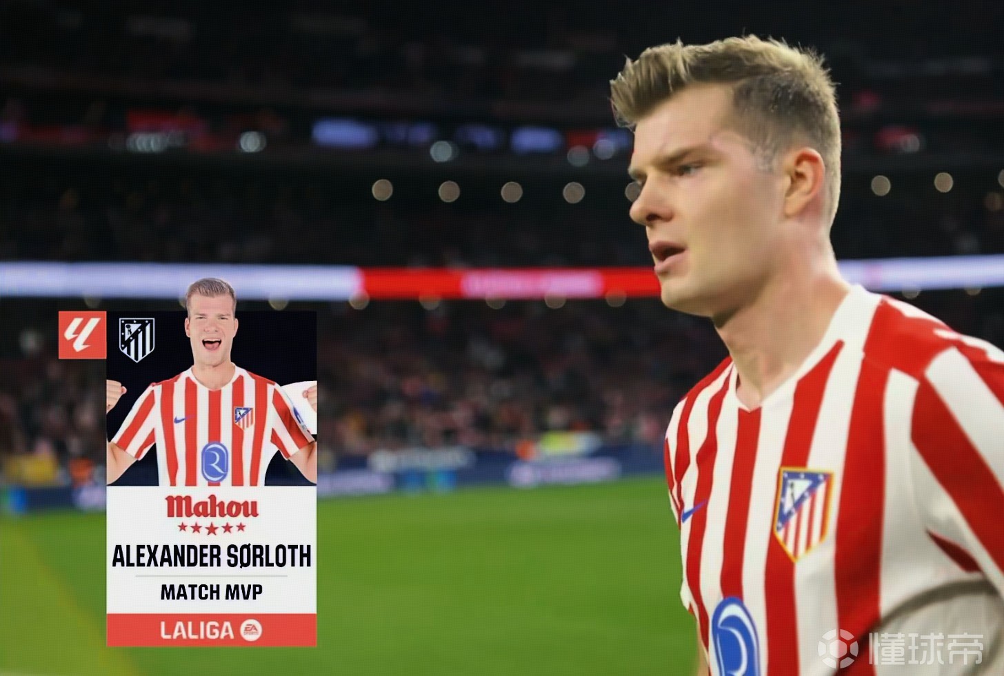 梅开二度，瑟洛特当选马竞vs西班牙人全场最佳