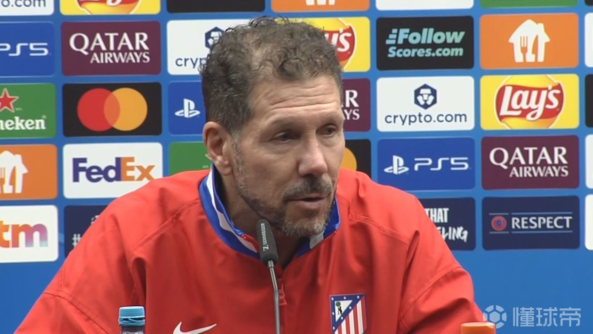 西蒙尼：球员们始终带着动力上场；我们对巴埃纳有更高期待