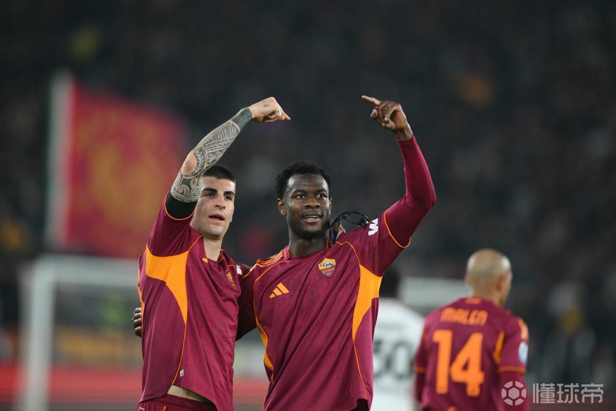 进球助罗马欧冠区领先4分，恩迪卡：我们已经准备好迎战尤文