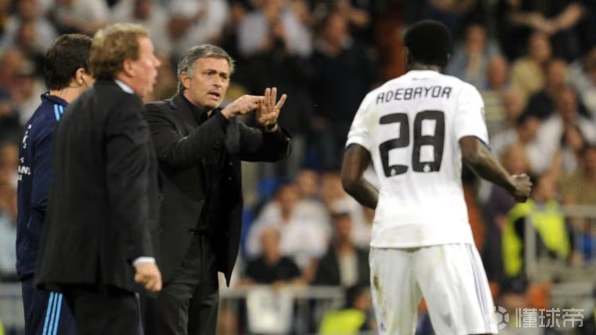 阿德巴约：我第一次不赞同穆里尼奥说的话；预测曼城英超夺冠