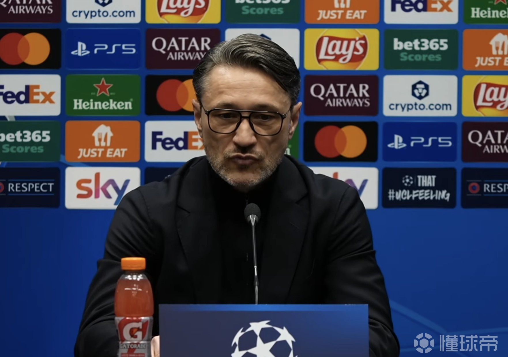 科瓦奇：晋级机会是五五开；理解亚特兰大针对伊纳西奥的情绪