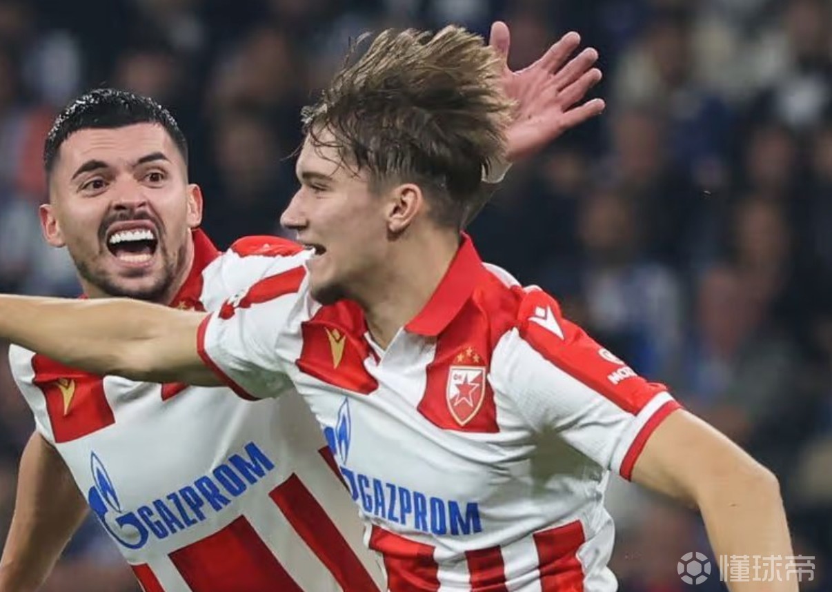 跟队：国米正在关注贝尔格莱德红星17岁前腰科斯托夫