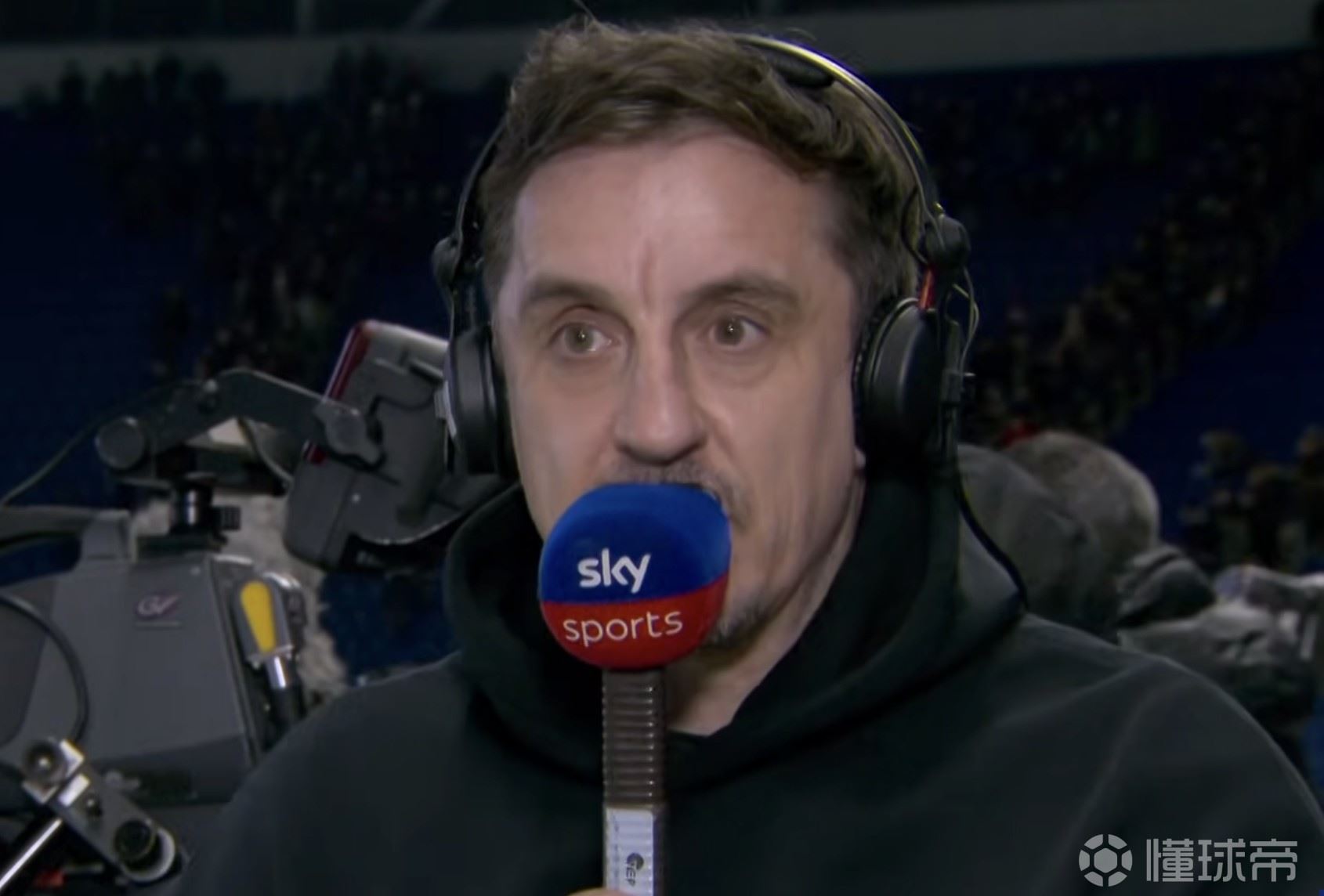 内维尔：全场最佳是拉门斯；谢什科的进球是世界级的