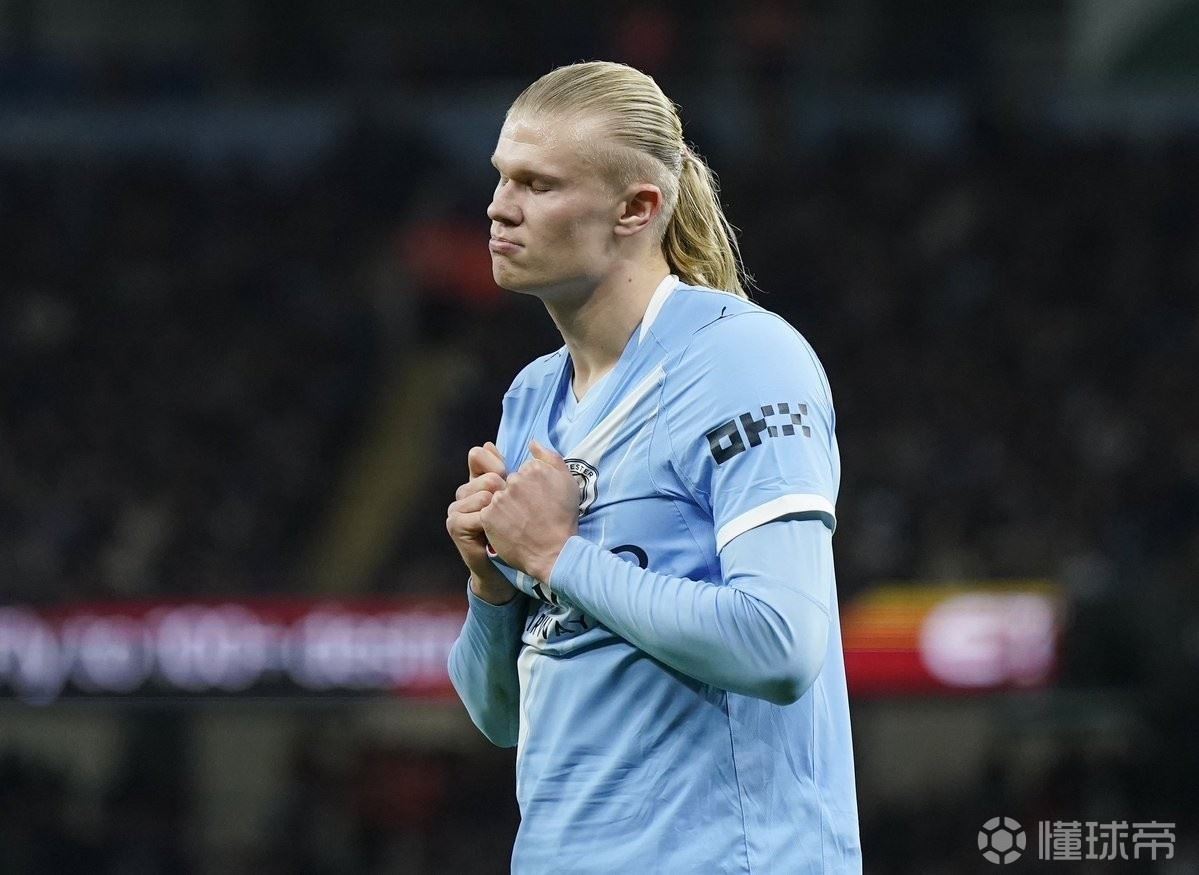 遭遇苦主，哈兰德连续8次未能攻破纽卡大门，9次交手只进1球