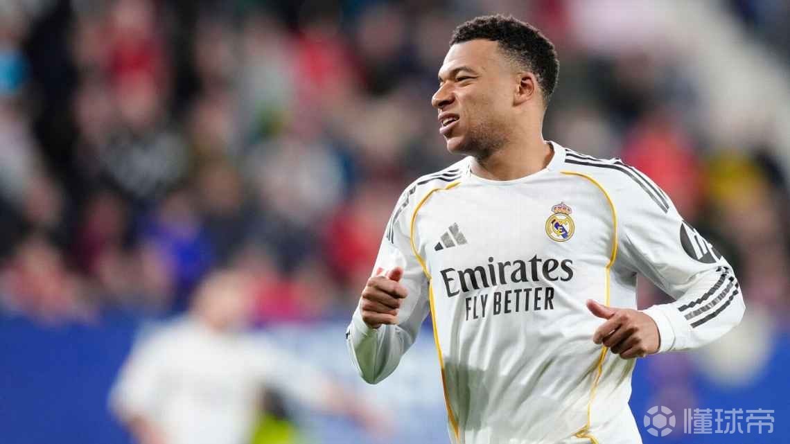 ESPN：姆巴佩的膝伤恢复不佳，目前只能发挥出六到七成的水平