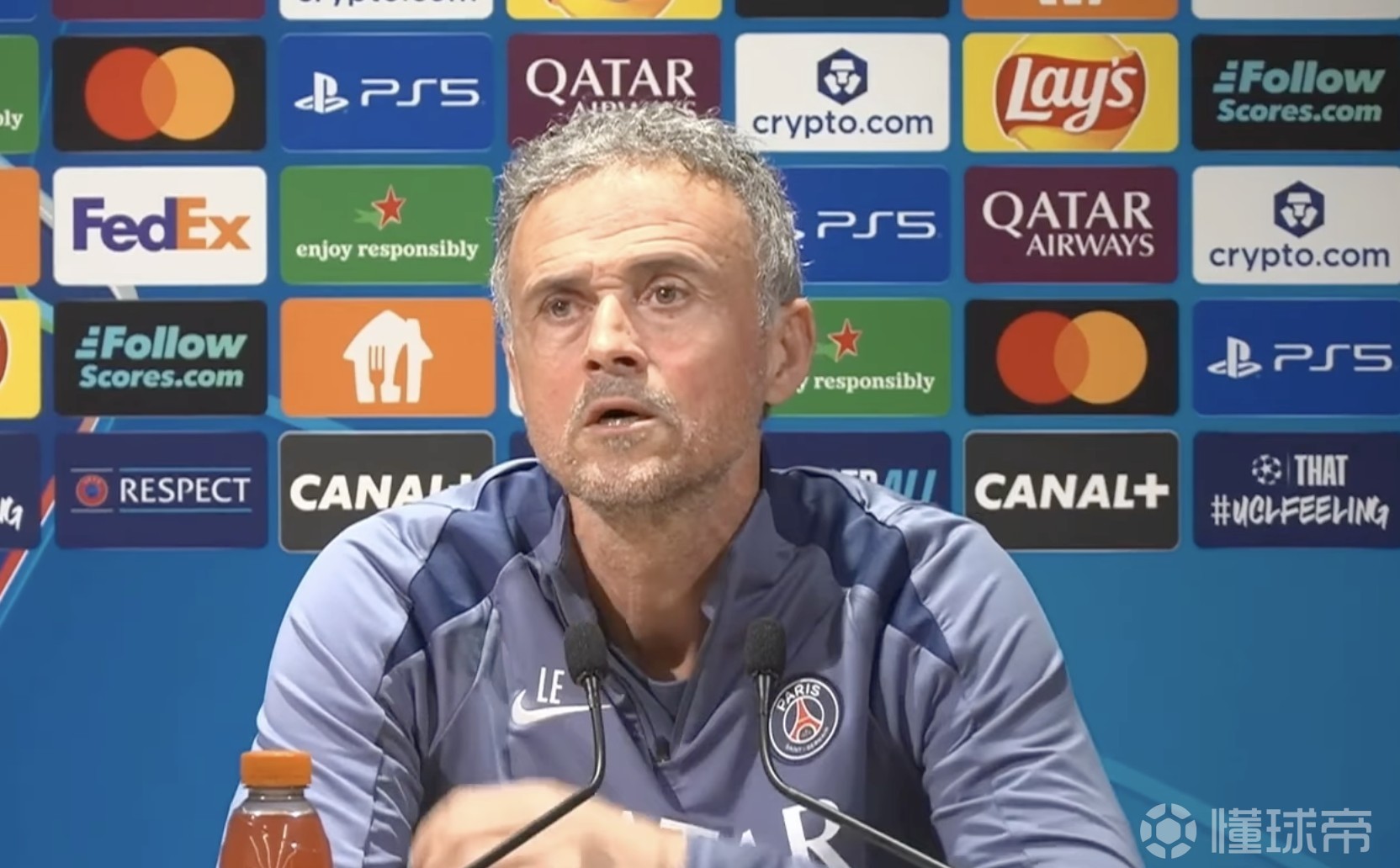  恩里克：说我执教的巴黎能和瓜帅手下的巴萨相比？我们刚起步