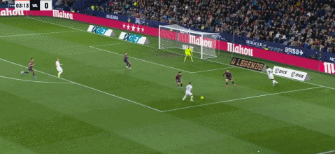 官方：拉马扎尼战莱万特的无解抽射当选西甲2月最佳进球