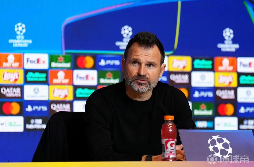 布鲁日主帅莱科：为我们球队前45分钟的表现感到非常骄傲