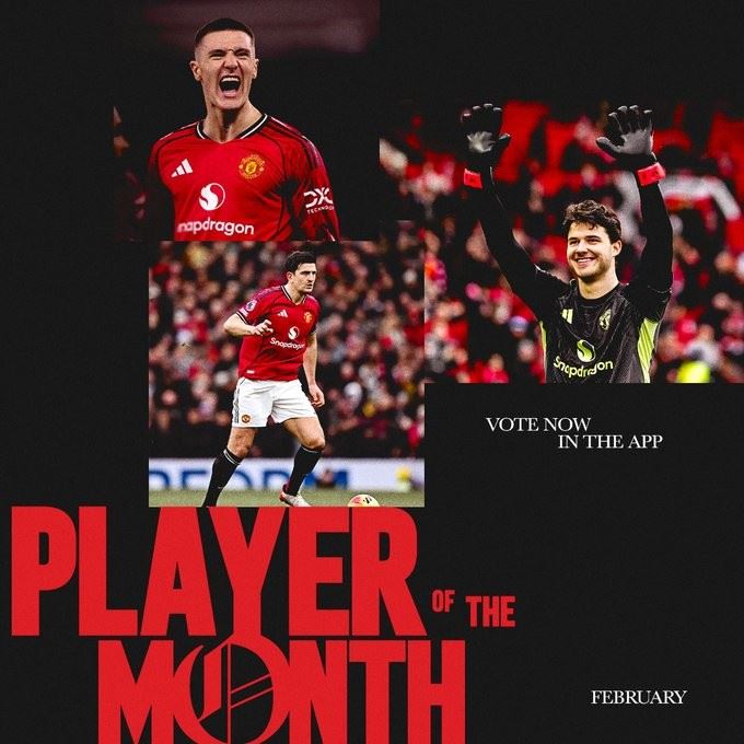 曼联二月最佳球员候选：马奎尔、拉门斯、谢什科