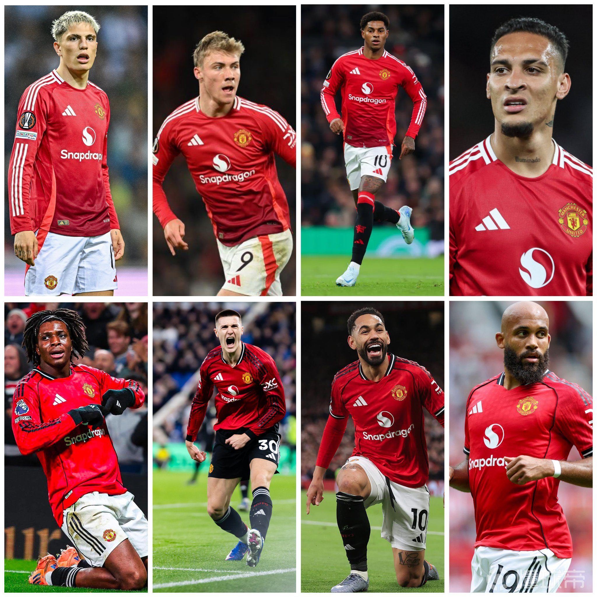 曼联前后两个赛季的数据对比：24/25赛季（第2...